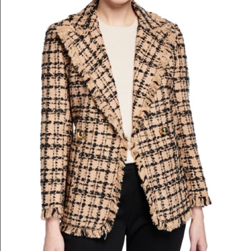 Kate Spade Peanut Tweed Jacket